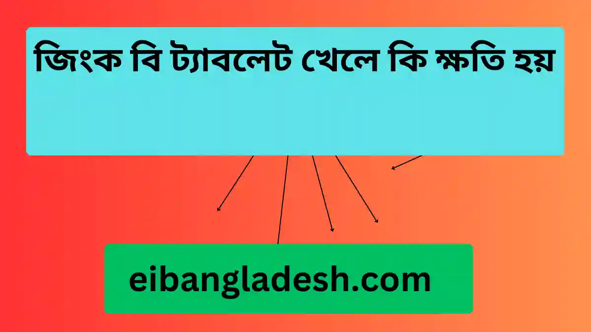 জিংক বি ট্যাবলেট খেলে কি ক্ষতি হয় 