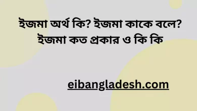 ইজমা অর্থ কি ইজমা কাকে বলে ইজমা কত প্রকার ও কি কি