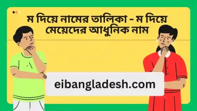 ম দিয়ে নামের তালিকা ম দিয়ে মেয়েদের আধুনিক নাম