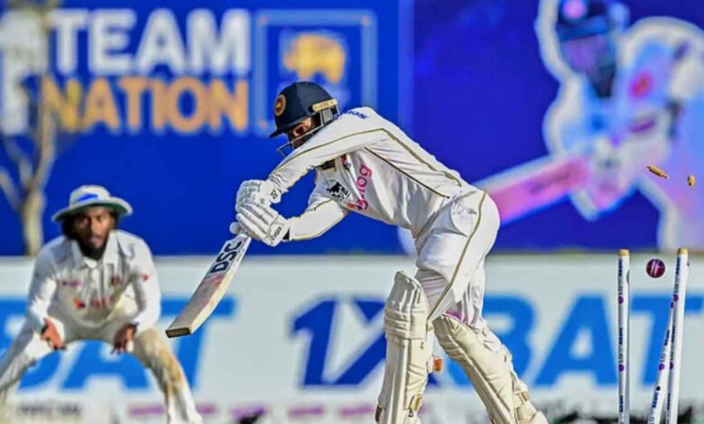 গল টেস্টের রোমাঞ্চে শেষবেলায় নিশাঙ্কাকে ফিরিয়ে কিছুটা স্বস্তি বাংলাদেশের